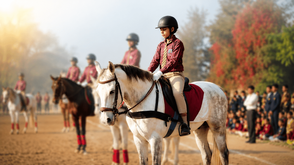 Horse Riding at SPIS School